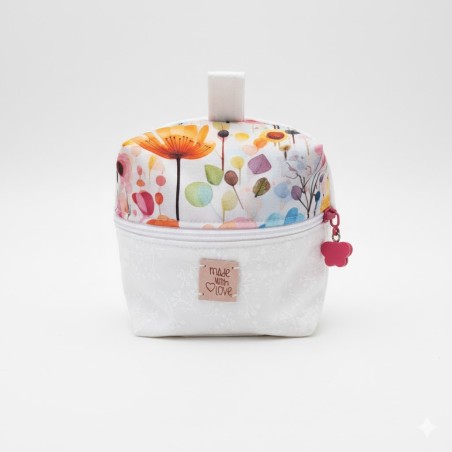 Kosmetická taštička ve tvaru kostky - velká