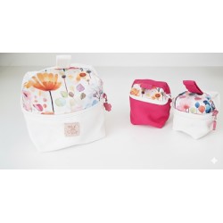 Kosmetická taštička ve tvaru kostky - malá