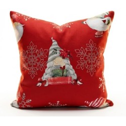 Vánoční potah na polštář - paní skrítková