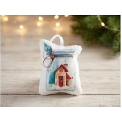 Vánoční ozdoba - sklenice