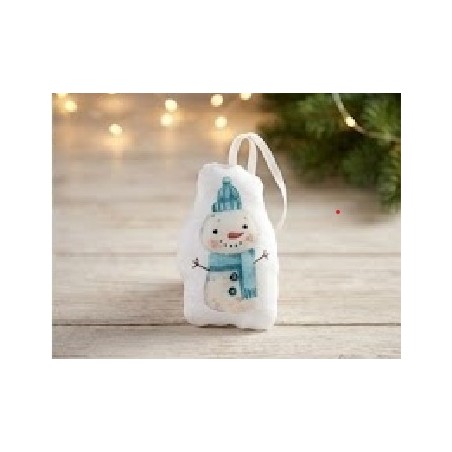 Vánoční ozdoba - sněhulák