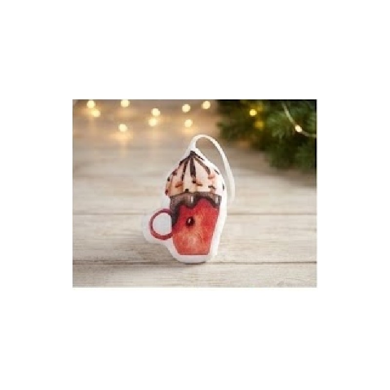 Vánoční ozdoba - hrníček