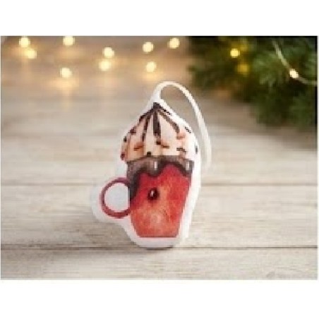 Vánoční ozdoba - hrníček