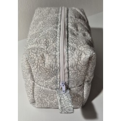 Kosmetická taštička stříbrná