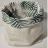 Malý látkový košík - kapradina