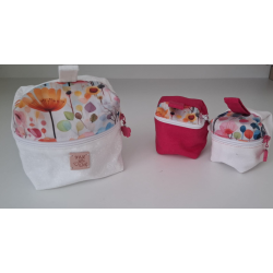 Kopie Kosmetická taštička ve tvaru kostky - malá