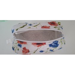 Kosmetická taštička máky a chrpa